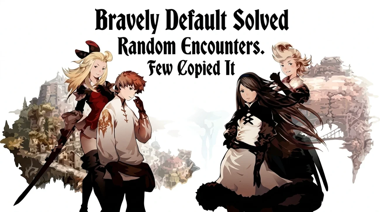 Bravely Default Solved Random Encounters. Few Copied It