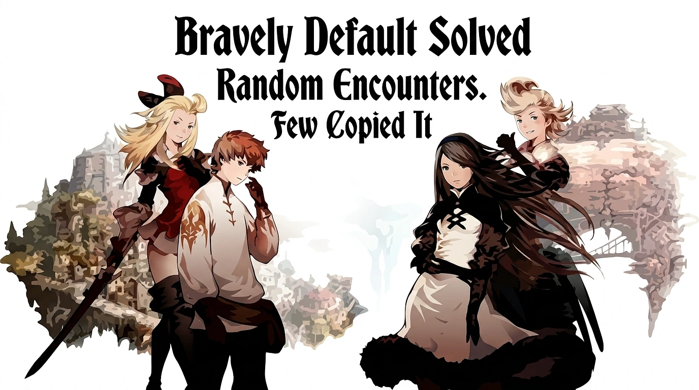 Bravely Default Solved Random Encounters. Few Copied It