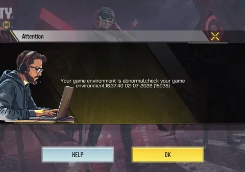 Fix COD Mobile Error 15035: Game Environment Abnormal