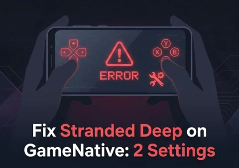 Fix Stranded Deep on GameNative: 2 Settings