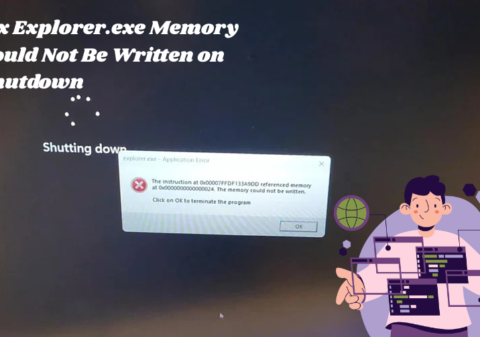 Fix Explorer.exe Memory Could Not Be Written on Shutdown