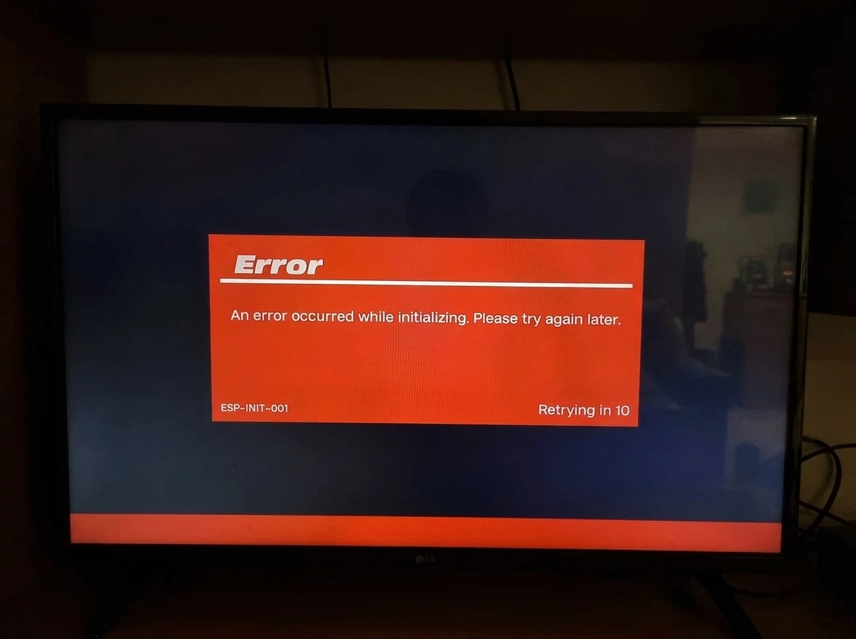ESP-INIT-001 Xbox Error: How to Actually Fix It