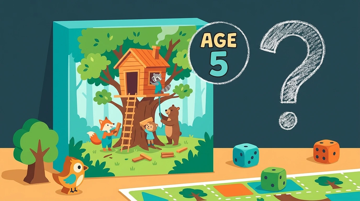 Cooperative Board Games For 5 Year Olds: The Box Age Is A Guess